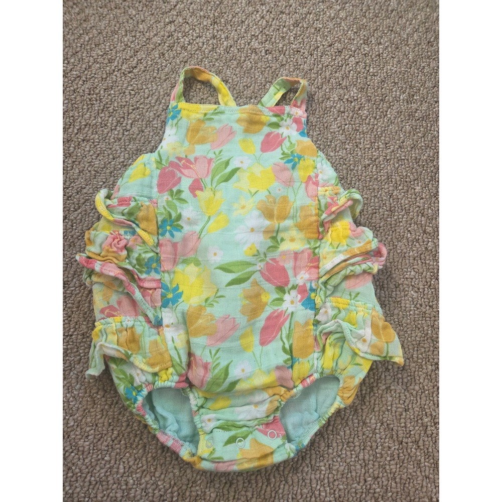Angel dear baby girl romper 12-18 mos